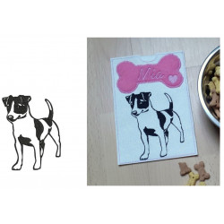 Stickdatei - Jack Russel 2 Silhouette